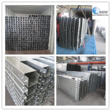 Overseas Hot Sale Pre-Galvanized Outdoor Wireway Supporting Systems